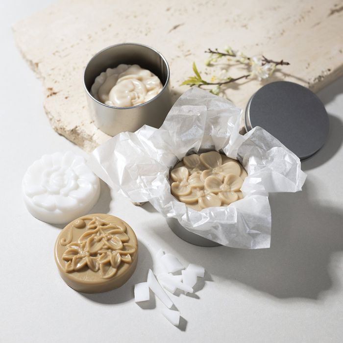 Sheaboterzeep in blikje