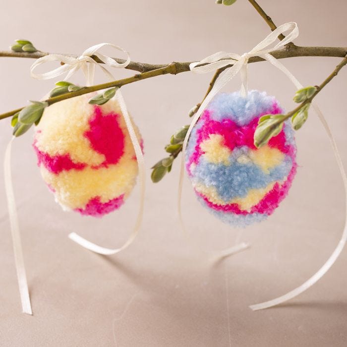 Pompon-paaseieren