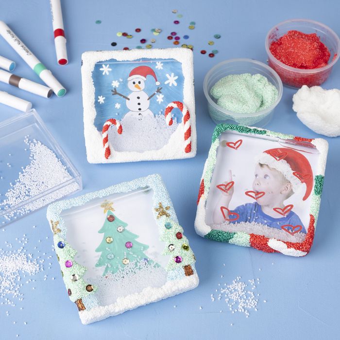 Shakerframes in kerstthema