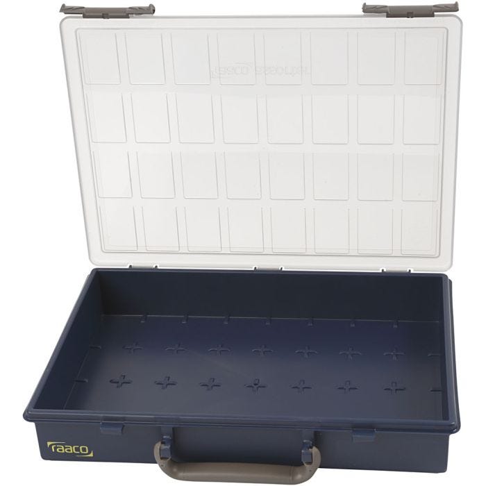Opslag box, zonder losse inzet boxen, H: 5,7 cm, afm 33,8x26,1 cm, 1 stuk