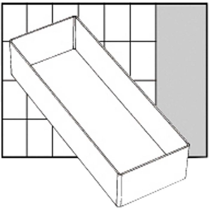 Inzet Box, afm A7-2, H: 47 mm, afm 218x79 mm, 1 stuk