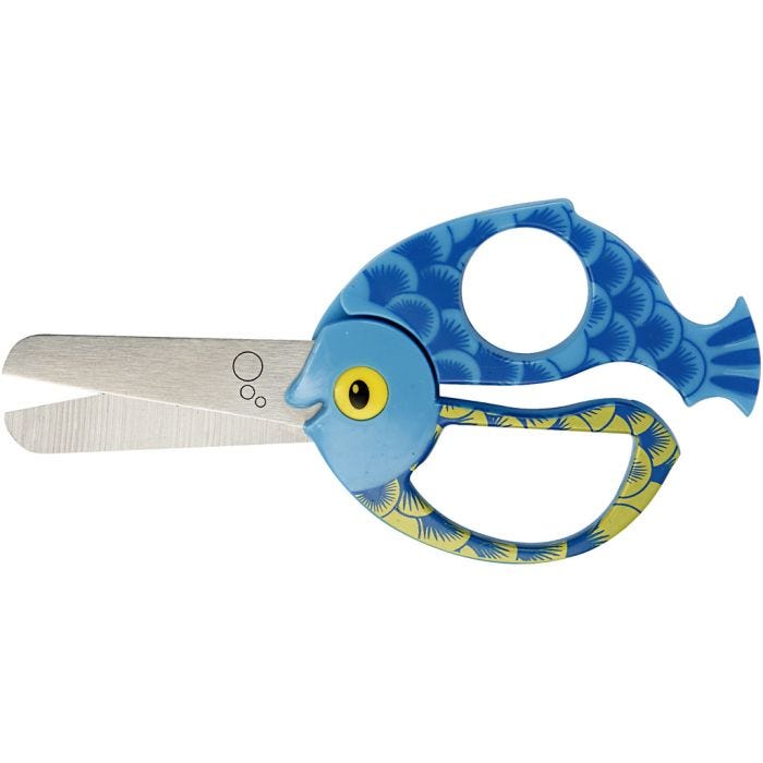 Kinderschaar met Dierenmotief, Vis, L: 13 cm, 1 stuk