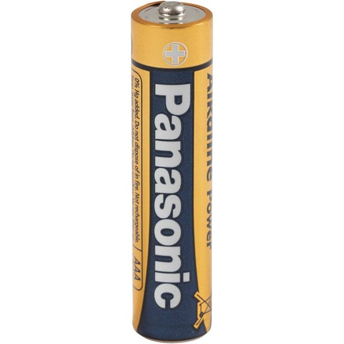 Batterijen, AAA, afm AAA, 10 stuk/ 1 doos