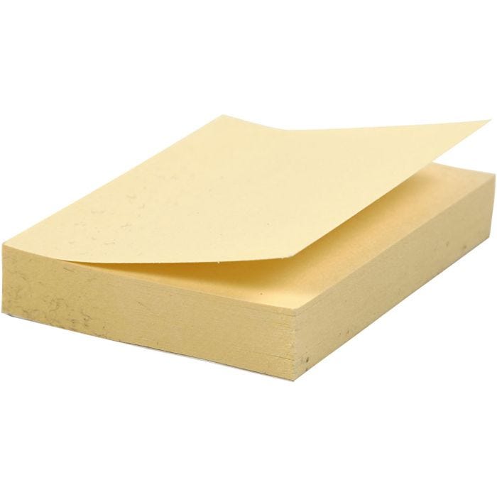 Sticky Notes, afm 38x50 mm, 12stuk/ 1 doos