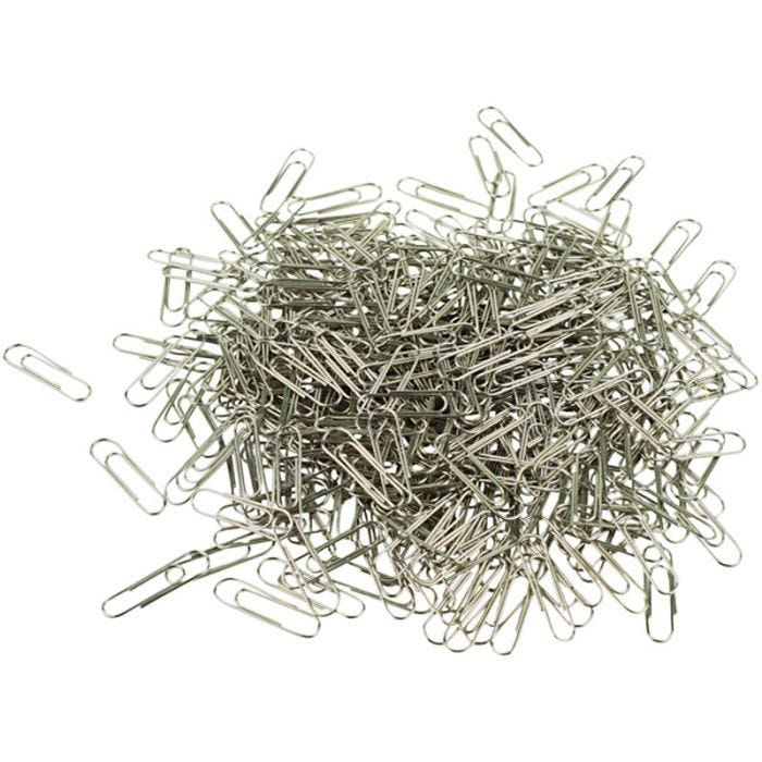 Paperclips, L: 28 mm, 1000 stuk/ 1 doos