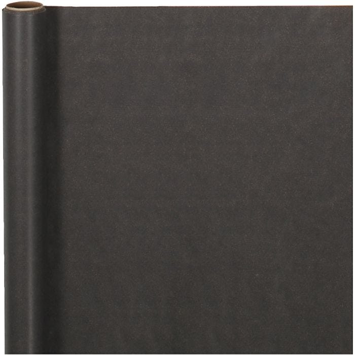 Cadeaupapier, B: 50 cm, 60 gr, zwart, 5m/ 1 rol