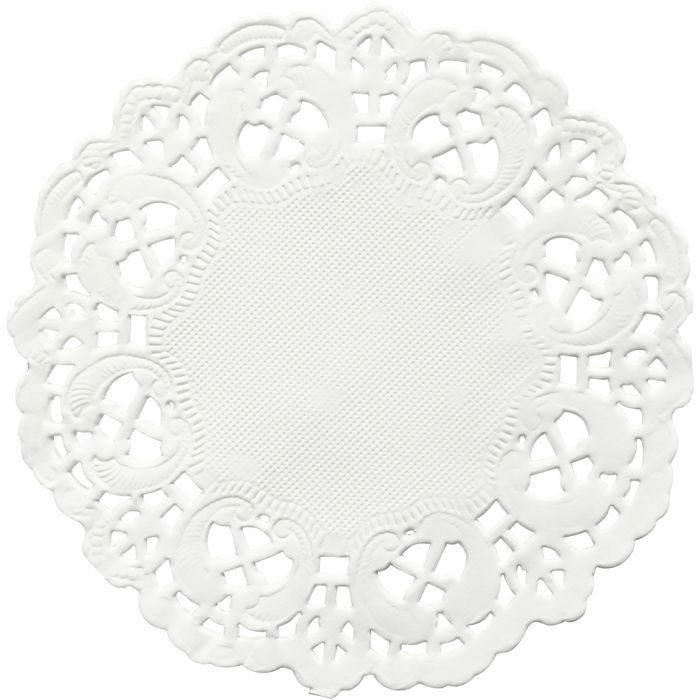 Cake servetten, rond, d 11 cm, 30 stuk/ 1 doos