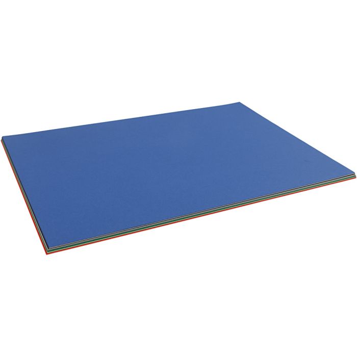 Kerst Karton, A2, vel 420x594 mm, 180 gr, diverse kleuren, 20div vellen/ 1 doos