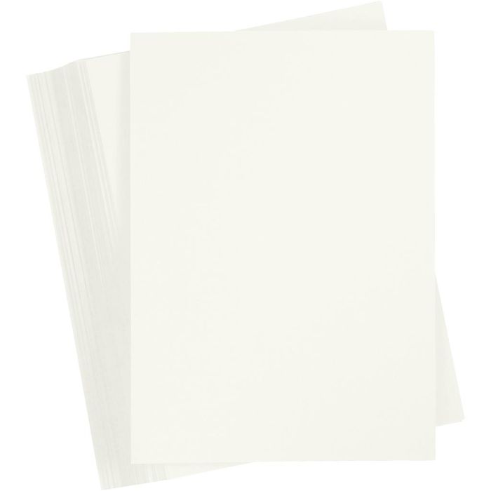 Gekleurd Karton, A6, vel 105x148 mm, 180 gr, off-white, 100 vel/ 1 doos