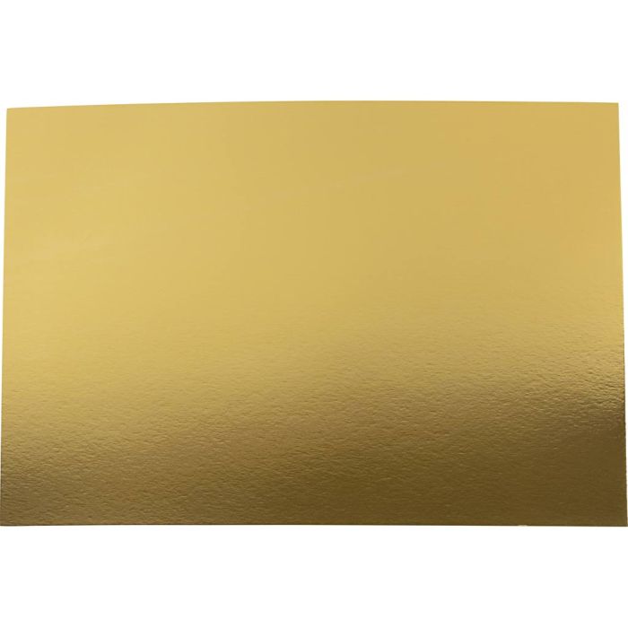 Metallic Foliekarton, A4, vel 210x297 mm, 280 gr, goud, 10 vel/ 1 doos