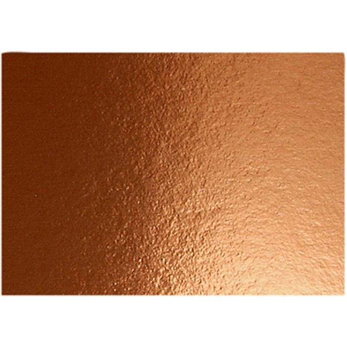 Metallic Foliekarton, A4, vel 210x297 mm, 280 gr, koper, 10 vel/ 1 doos