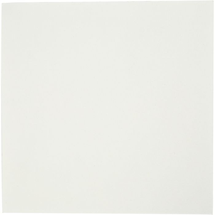 Aquarelpapier, vel 120x120 mm, 200 gr, wit, 100 vel/ 1 doos