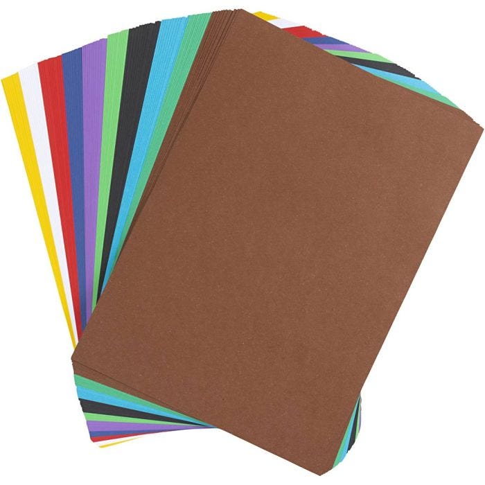 Creatief Papier, afm A4, 120 gr, 100 vel/ 1 doos
