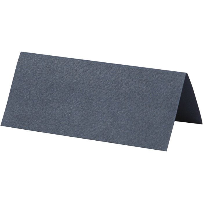 Naamkaarten, afm 9x4 cm, 220 gr, blauw, 20 stuk/ 1 doos