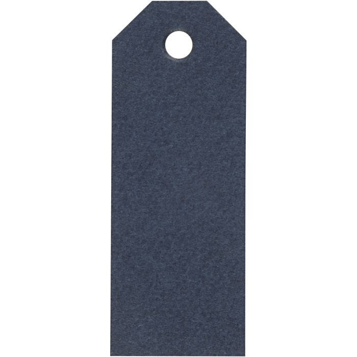 Manilla-labels, afm 3x8 cm, 220 gr, blauw, 20 stuk/ 1 doos