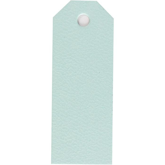 Manilla-labels, afm 3x8 cm, 220 gr, lichtblauw, 20 stuk/ 1 doos