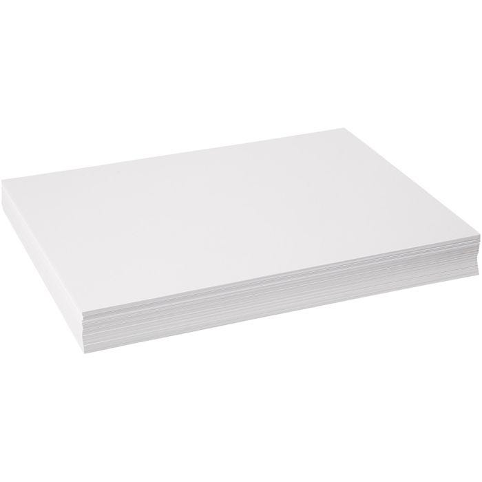 Tekenpapier, A3, vel 297x420 mm, 130 gr, wit, 250 vel/ 1 doos