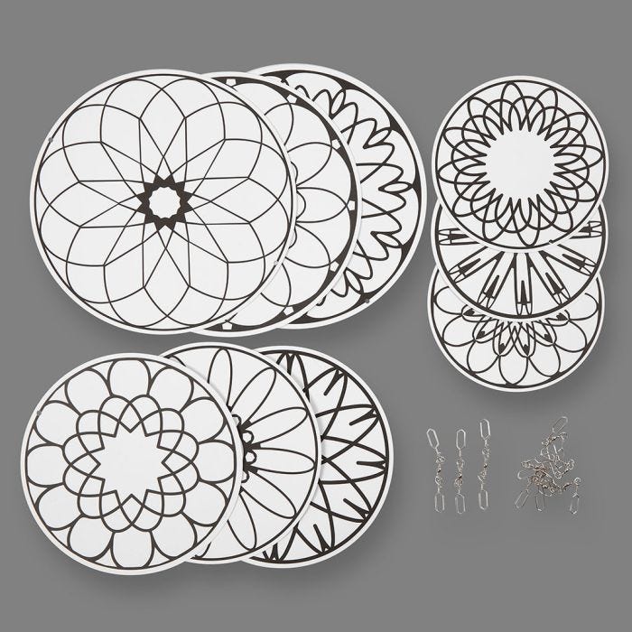 Mobielen met motief, d 12+15+18 cm, 300 gr, 3set/ 1 doos