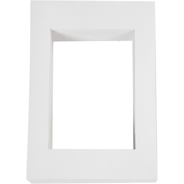 Passepartout lijsten, afm 19,8x28 cm, 500 gr, wit, 100stuk/ 1 doos