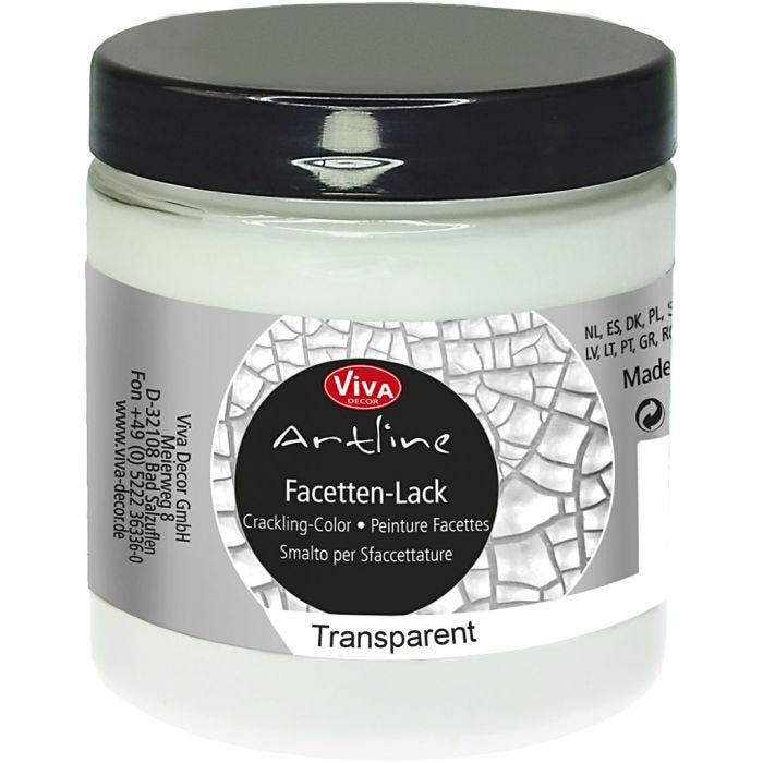Facetten Lack, transparant, 250ml/ 1 Doosje