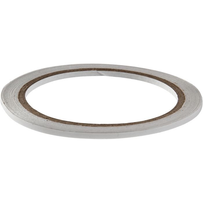 Dubbelzijdig Plakband, B: 3 mm, 10m/ 1 rol