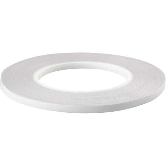 Dubbelzijdig Plakband, B: 6 mm, 6x50 m/ 1 doos