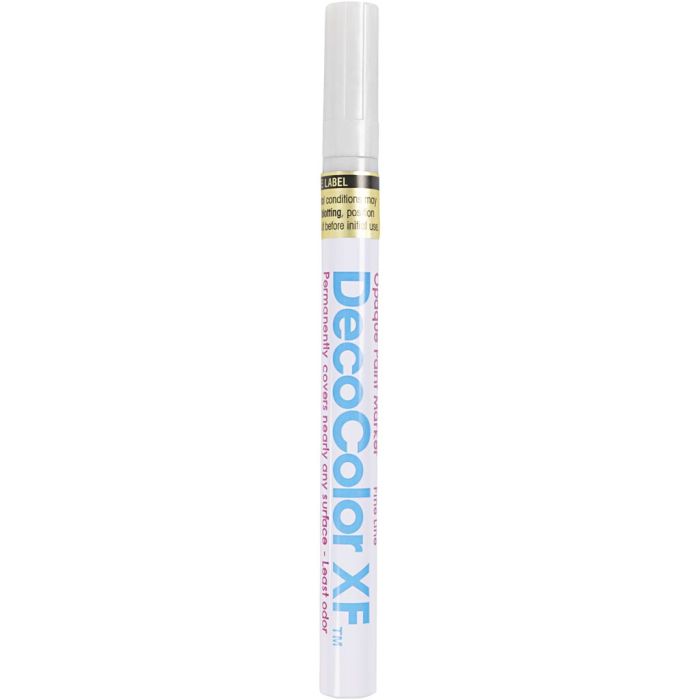 Deco Stift, lijndikte 1,2 mm, zilver, 1 stuk