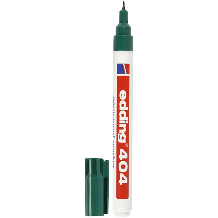 Edding 404 Marker, lijndikte 0,75 mm, groen, 1 stuk