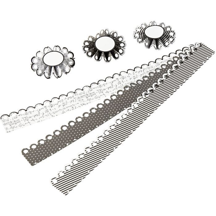 Rozetten, d 8 cm, 160 gr, 6stuk/ 1 doos