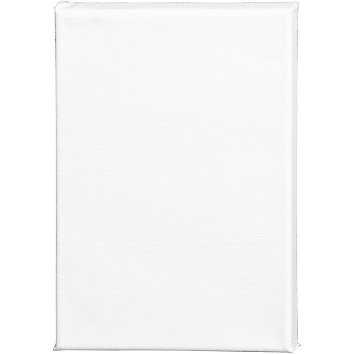 Canvas, D: 1.6 cm, afm 18x24 cm, 360 gr, wit, 1 stuk