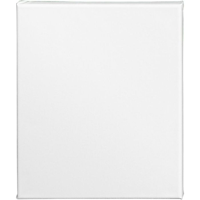 Canvas, D: 1.6 cm, afm 24x30 cm, 360 gr, wit, 10stuk/ 1 doos