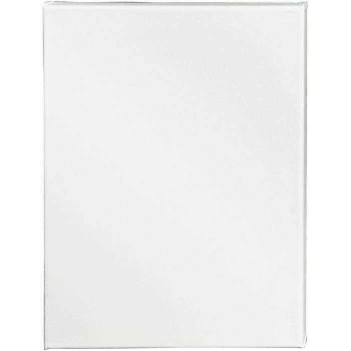Canvas, D: 1.6 cm, afm 30x40 cm, 360 gr, wit, 1 stuk