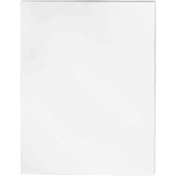 Canvas, D: 3,7 cm, afm 70x90 cm, 360 gr, wit, 5 stuk/ 1 doos