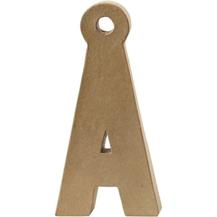 Letter, Å, H: 25 cm, B: 12,3 cm, dikte 2,5 cm, 1 stuk