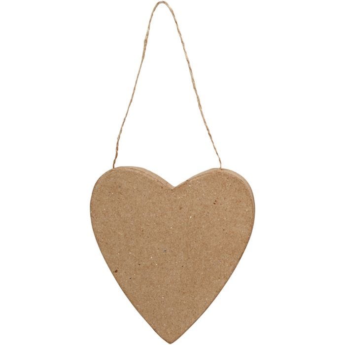 Hart, H: 12,5 cm, 1 stuk