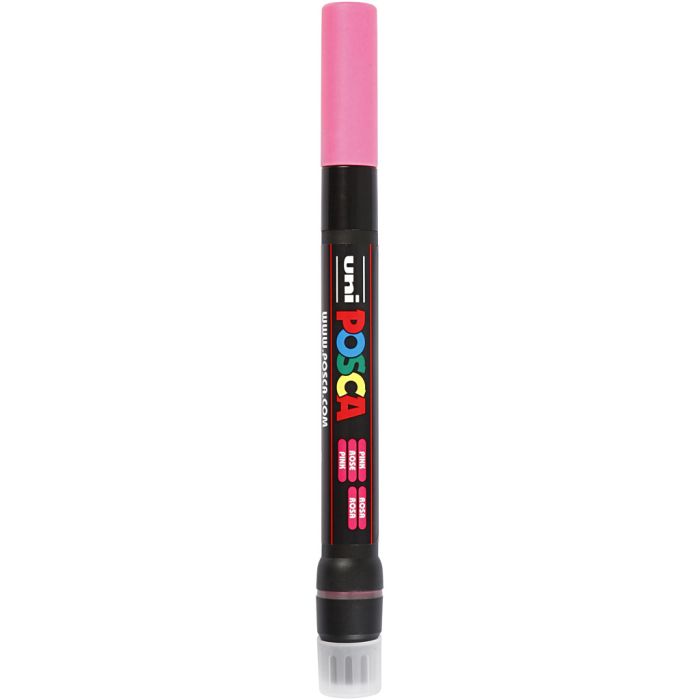 Posca Marker, PCF350, lijndikte 1-10 mm, kwast, roze, 1 stuk
