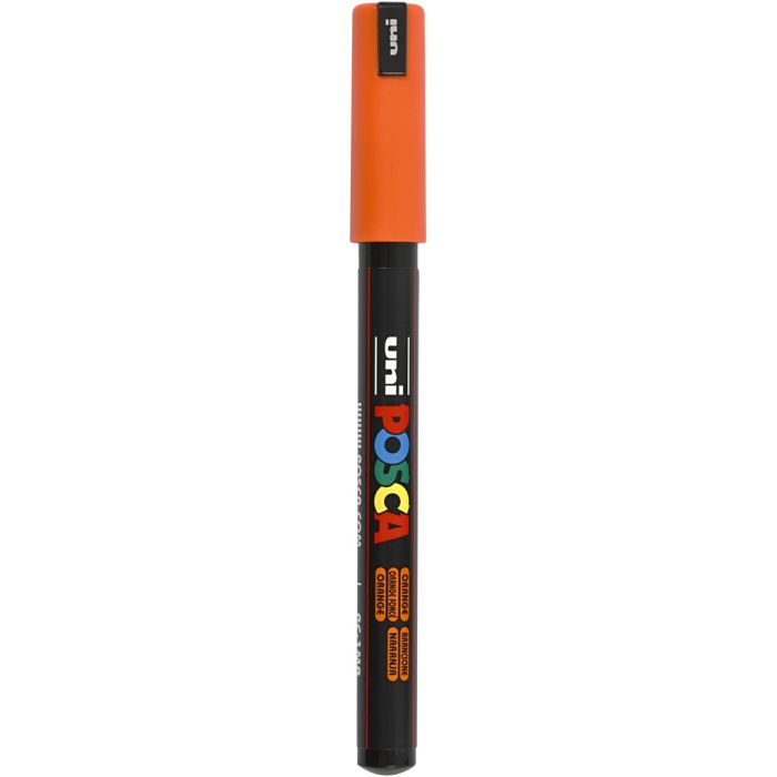 Posca Marker, PC-1MR, lijndikte 0,7 mm, extra-fijn, oranje, 1 stuk