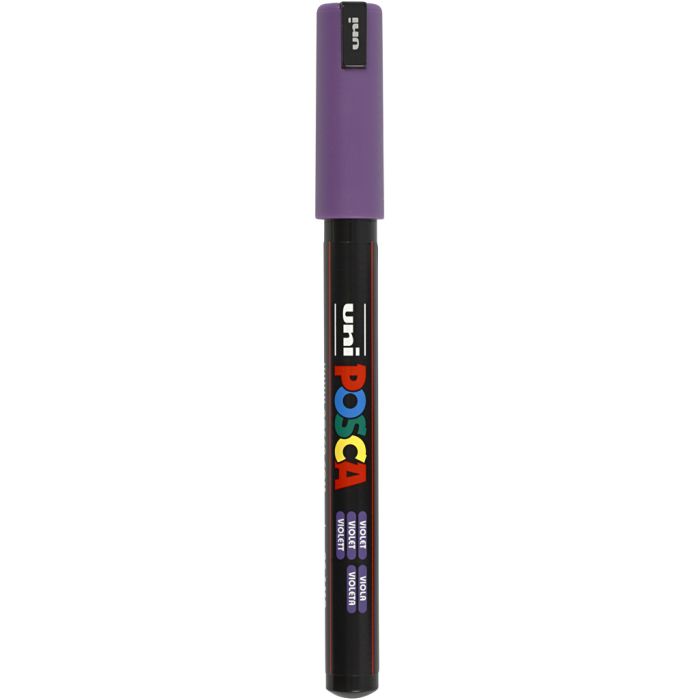 Posca Marker, PC-1MR, lijndikte 0,7 mm, extra-fijn, violet, 1 stuk