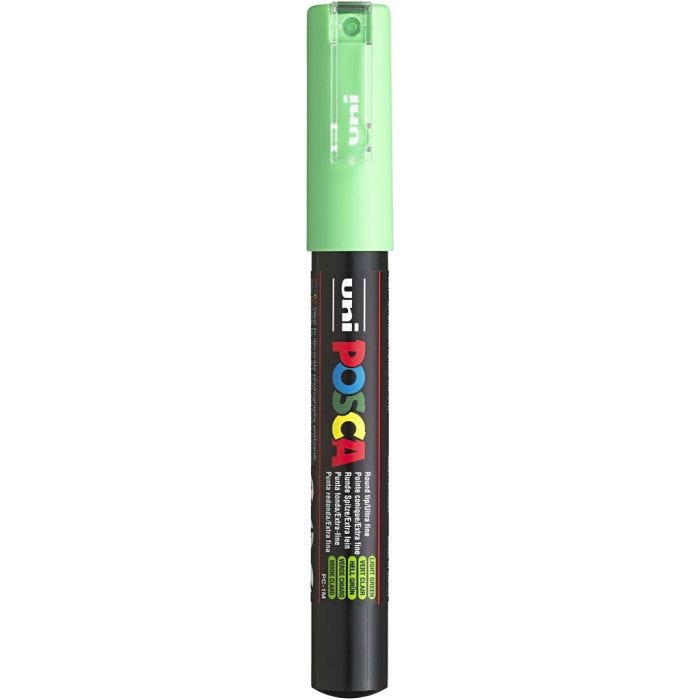Posca Marker, PC-1M, lijndikte 0,7 mm, lichtgroen, 1 stuk