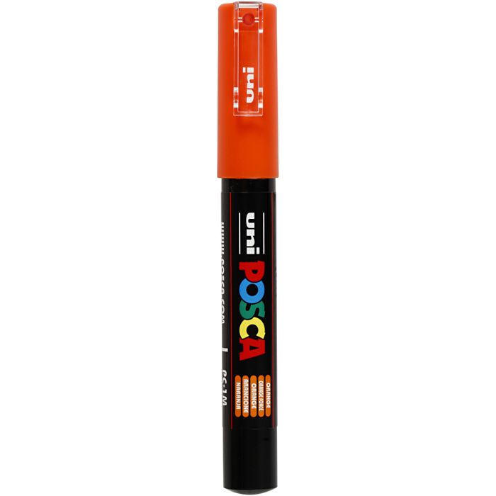 Posca Marker, afm PC-1M, lijndikte 0,7 mm, extra-fijn, oranje, 1 stuk