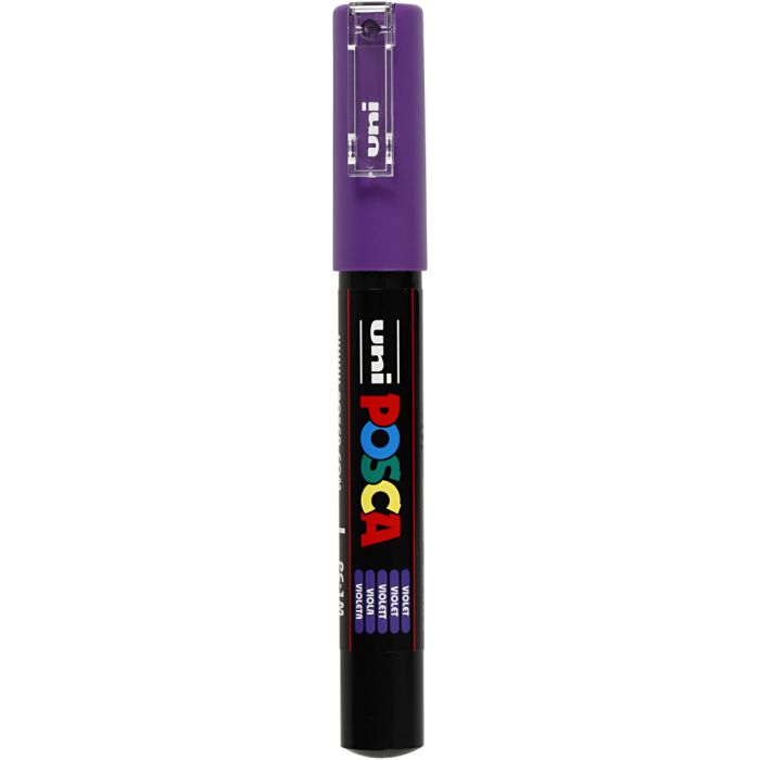 Posca Marker, afm PC-1M, lijndikte 0,7 mm, extra-fijn, violet, 1 stuk