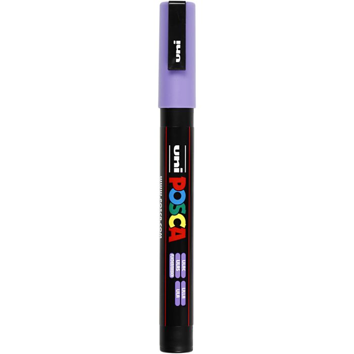 Posca Marker, afm PC-3M, lijndikte 0,9-1,3 mm, fijn, lilac, 1 stuk