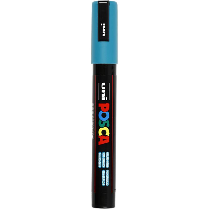 Posca Marker, PC-5M, lijndikte 2,5 mm, medium, emerald green, 1 stuk