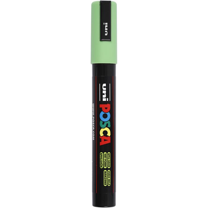 Posca Marker, PC-5M, lijndikte 2,5 mm, apple Green, 1 stuk