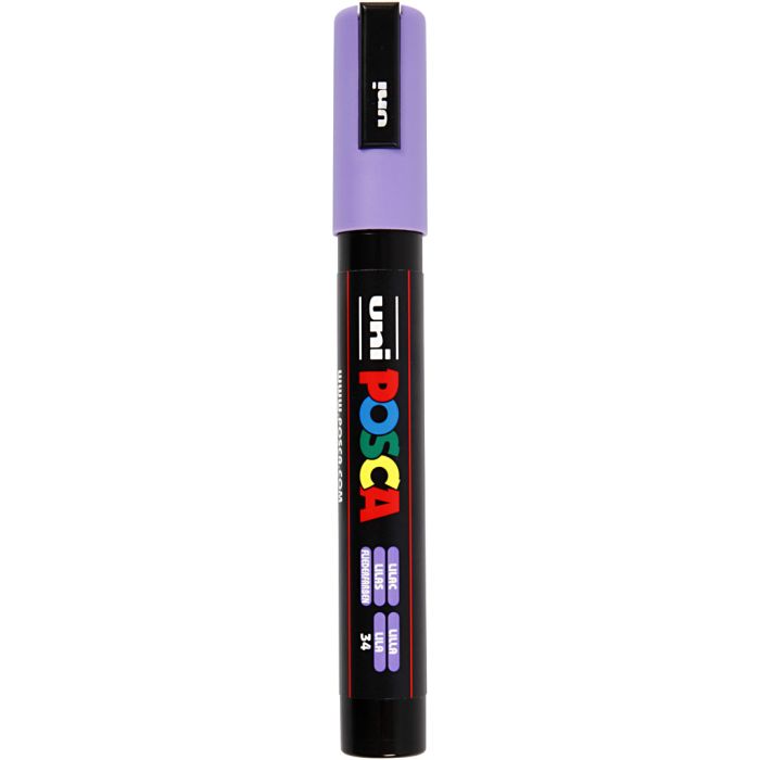 Posca Marker, PC-5M, lijndikte 2,5 mm, medium, lilac, 1 stuk