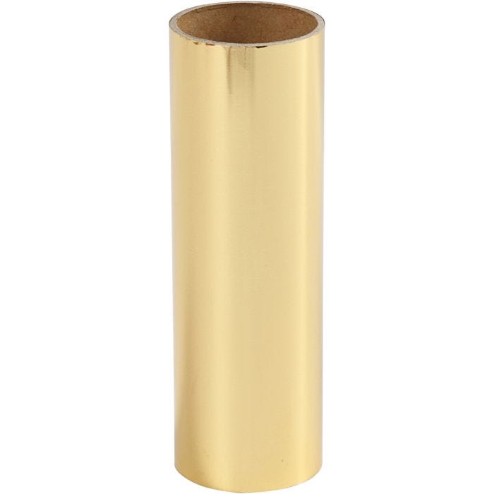 Deco folie, B: 15,5 cm, dikte 0,02 mm, goud, 50 cm/ 1 rol