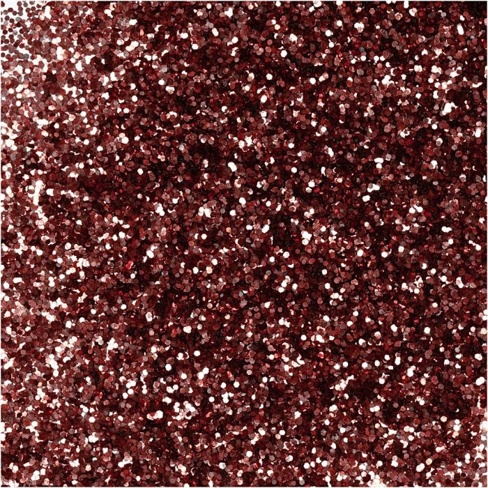 Bio-glitter, d 0,4 mm, roze, 10 gr/ 1 Doosje