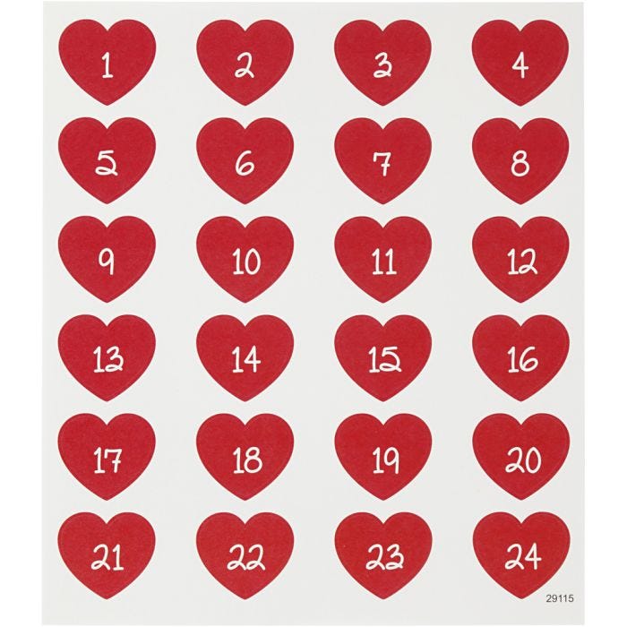 Stickers, vel 15x16,5 cm, 1 vel