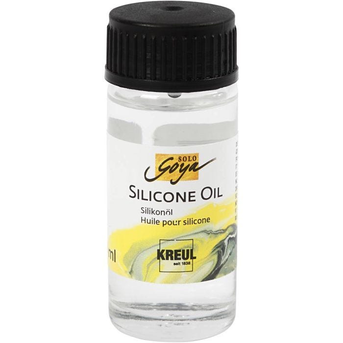 Silicone olie, 20 ml/ 1 fles