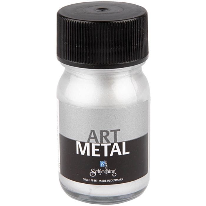 Hobbyverf Metallic, zilver(5110), 30ml/ 1 fles